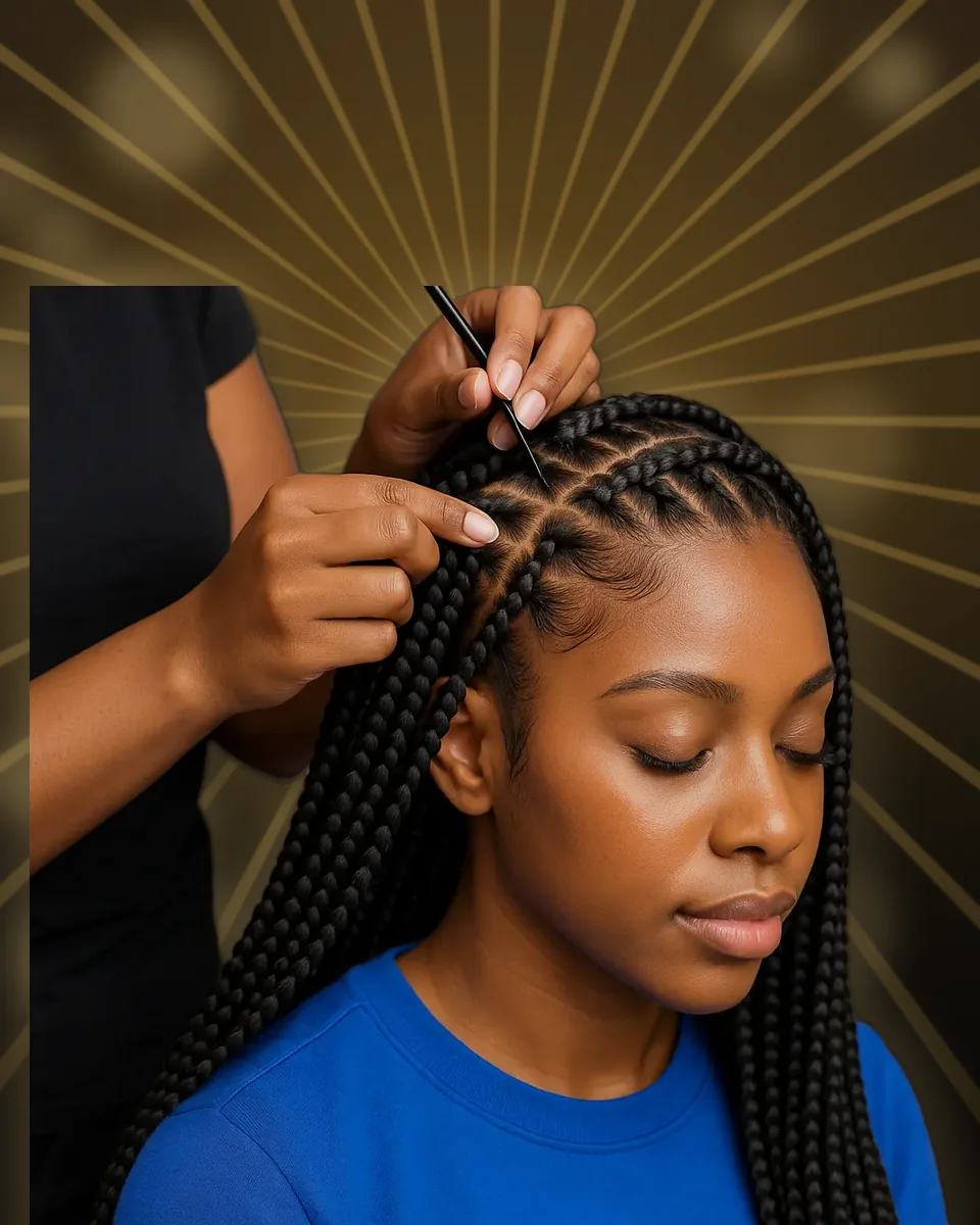 Regular Knotless by Modas Braids Bar